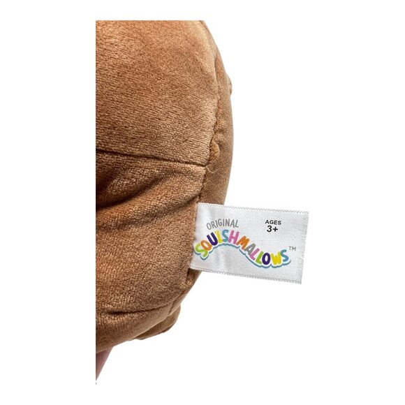 Squishmallows Kelly Toy Benny the BIgfoot 7 in Brown Furry Stuffed Animal Plush - Picture 7 of 8